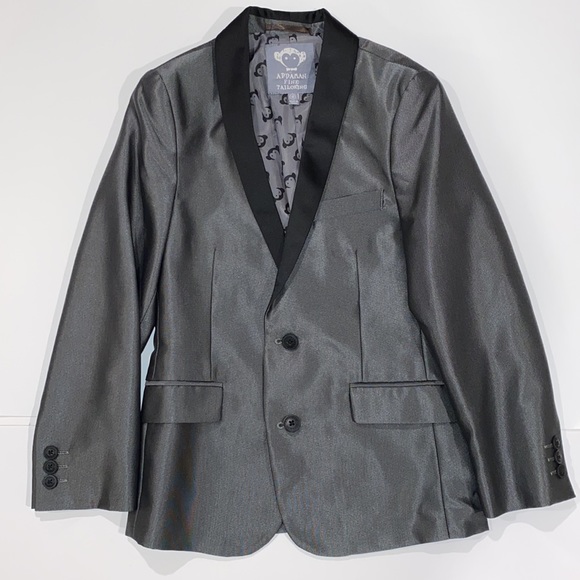 Appaman Little Boys Tuxedo Jacket - Size 14 - Picture 1 of 13
